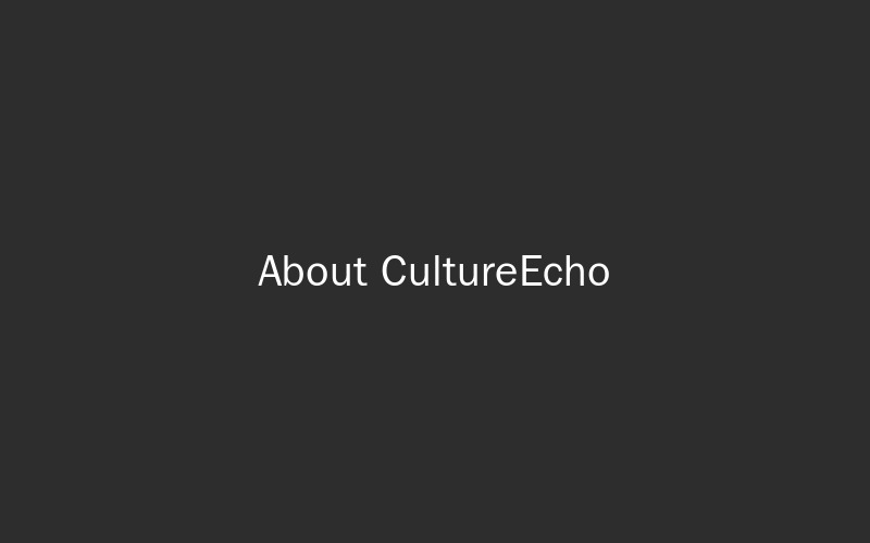 About CultureEcho