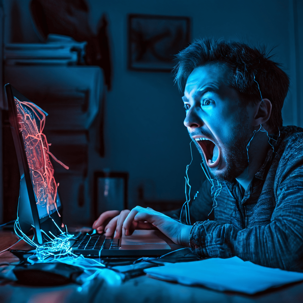 원인 불명의 인터넷 끊김 PC측 점검법