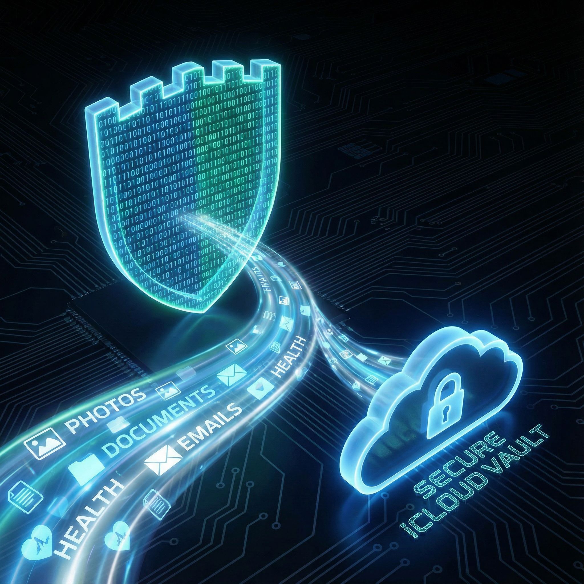 아이폰 iCloud 백업 암호화 옵션 설정